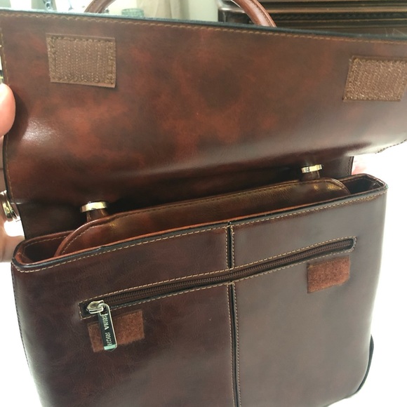 Rina Rich Bags | Rina Rich Reddish Brown Handbag | Poshmark